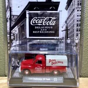 M2 Machines 1949 Studebaker 2R Truck A16 22-01 Coca-Cola Limited Edition 2022